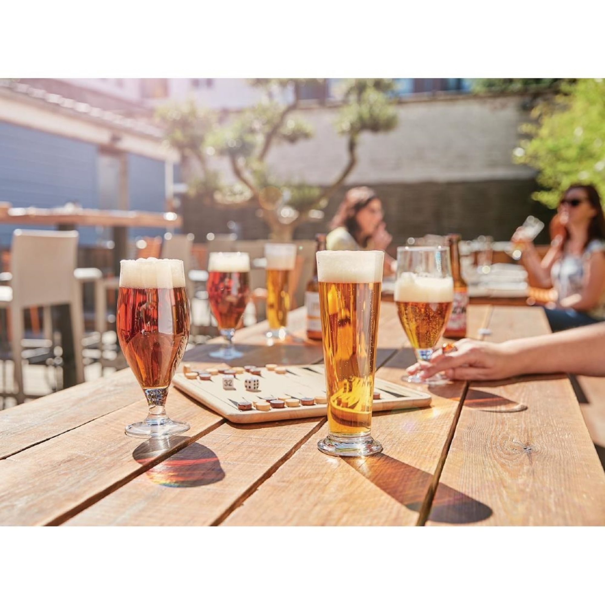 Picture of Arcoroc Cervoise Stem Beer Glasses 380ml (24 Pack)