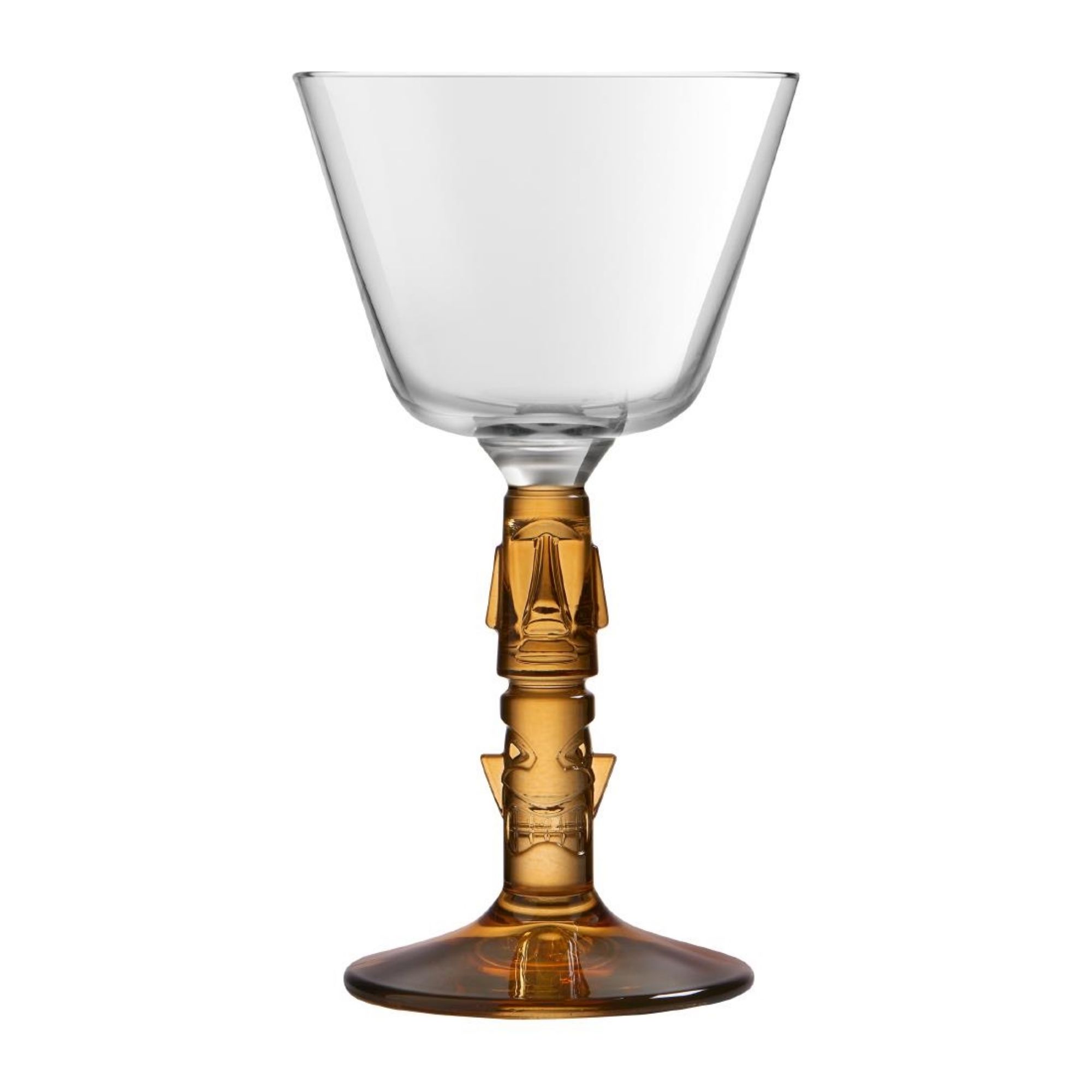 Picture of Onis Tiki Mai Tai Glasses with Amber Stem 200ml (6 Pack)