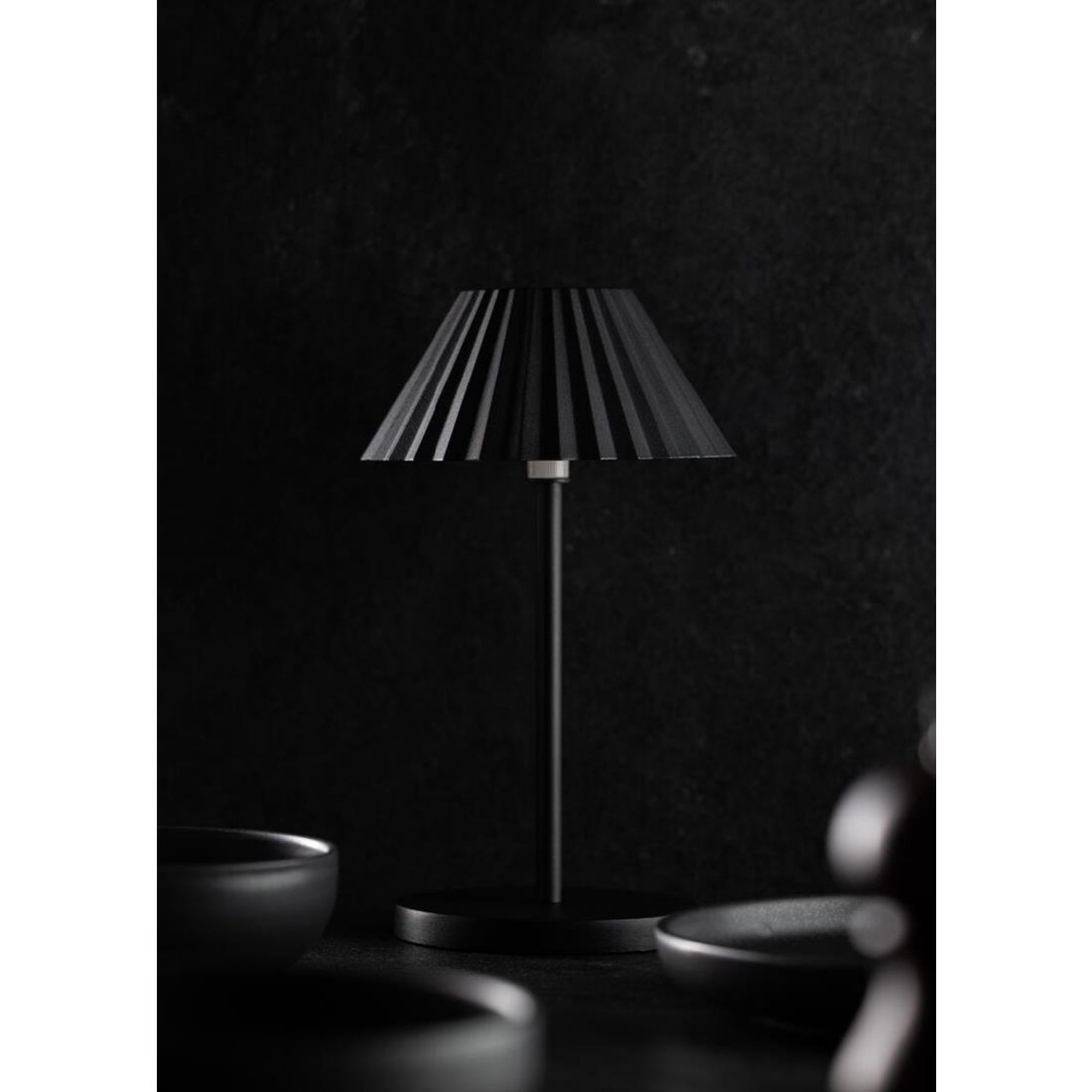 Picture of Utopia Aruba LED Cordless Table Lamp 230mm Black (6 Pack)