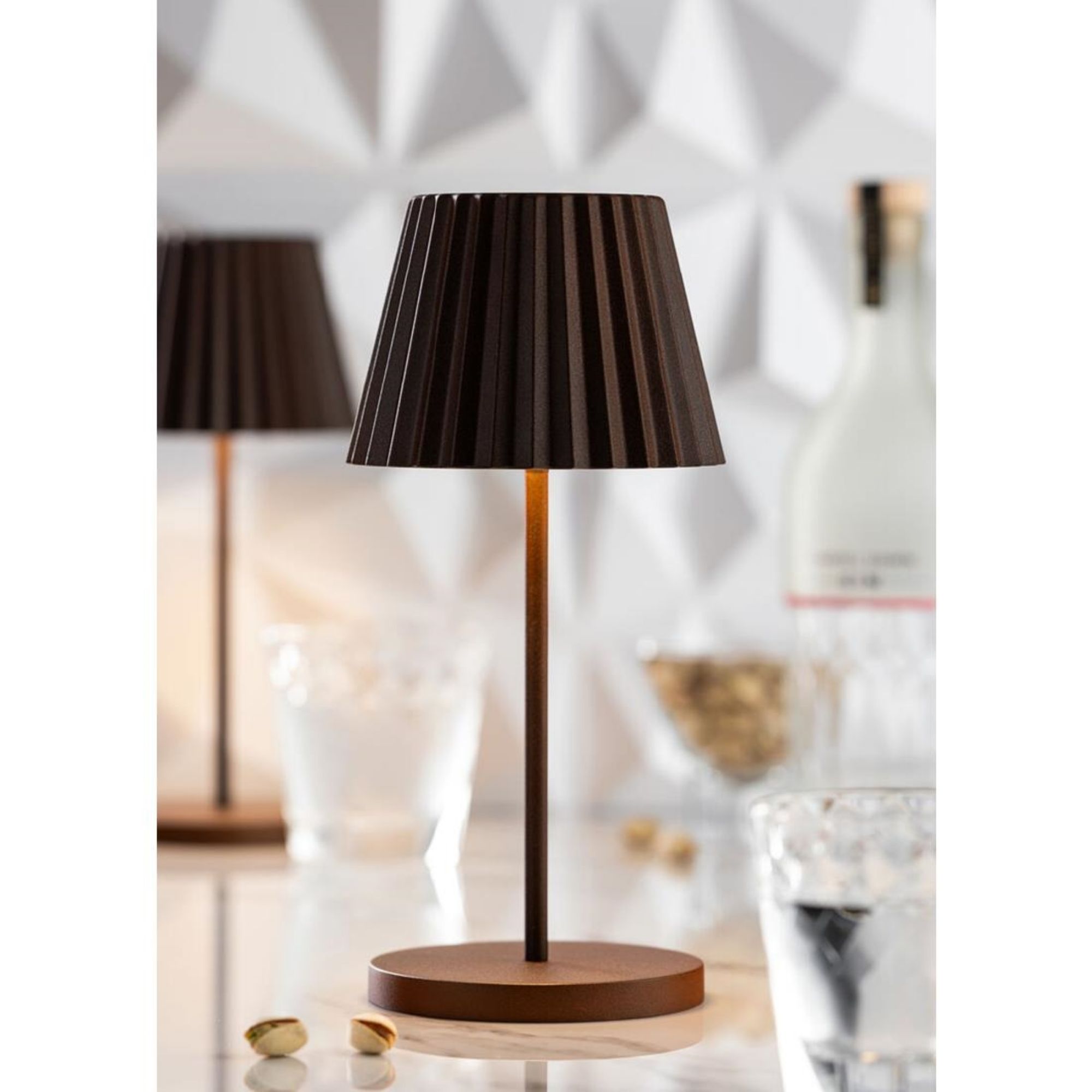 Picture of Utopia Dominica LED Cordless Table Lamp 260mm Cocoa (6 Pack)