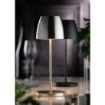 Picture of Utopia Montserrat LED Cordless Table Lamp 300mm Brushed Silver (6 Pack)