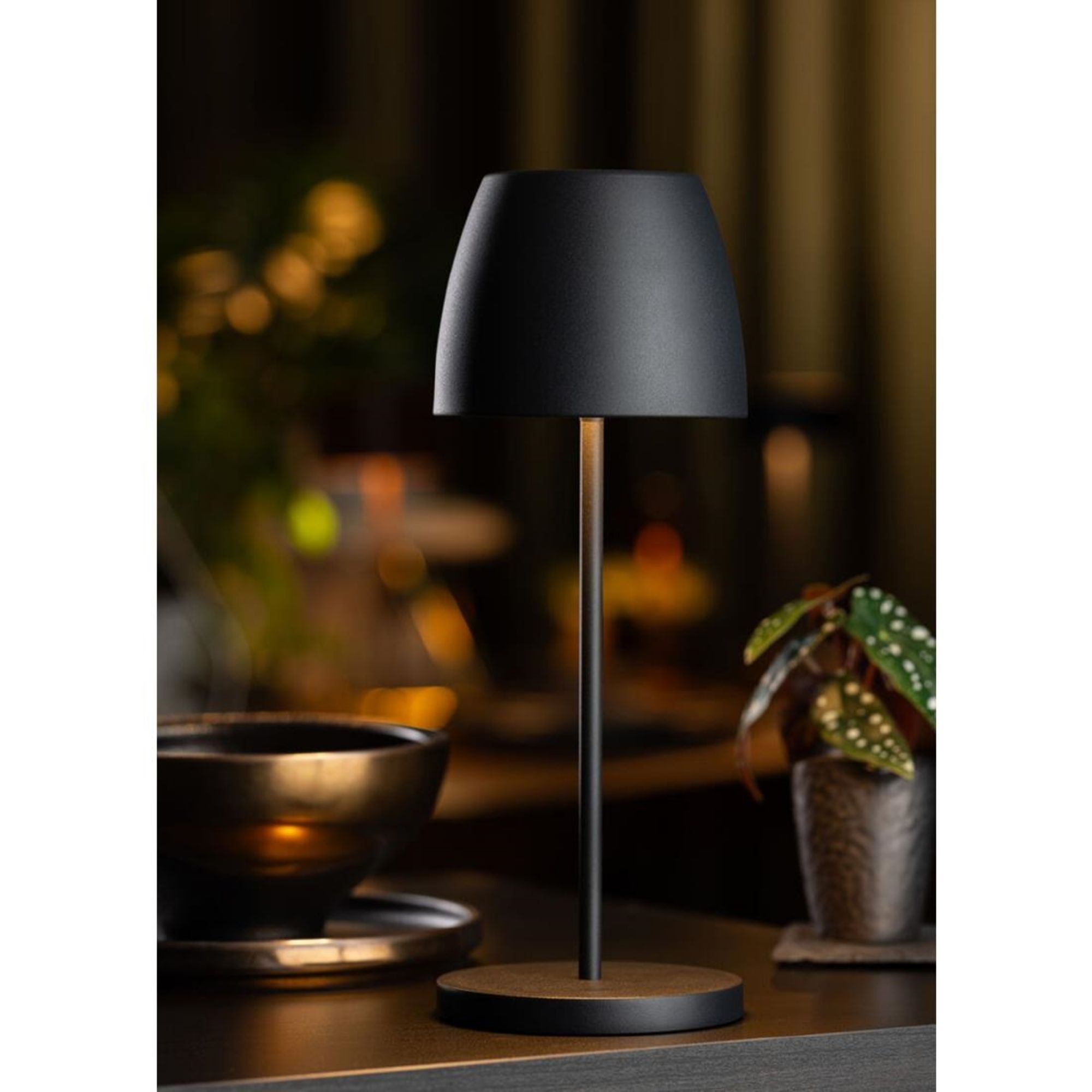 Picture of Utopia Montserrat LED Cordless Table Lamp 300mm Black (6 Pack)