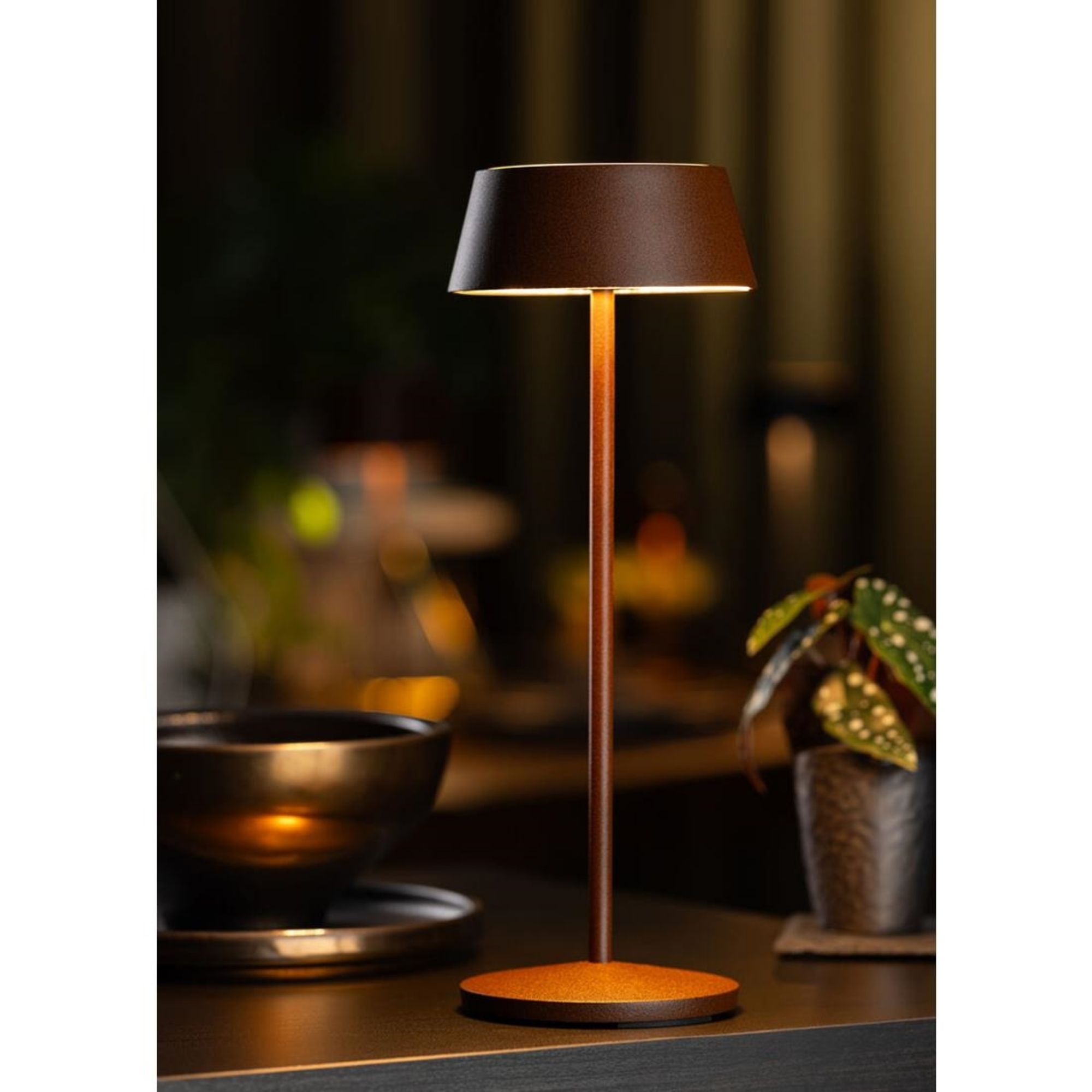 Picture of Utopia Martinique LED Cordless Table Lamp 300mm Corten (6 Pack)