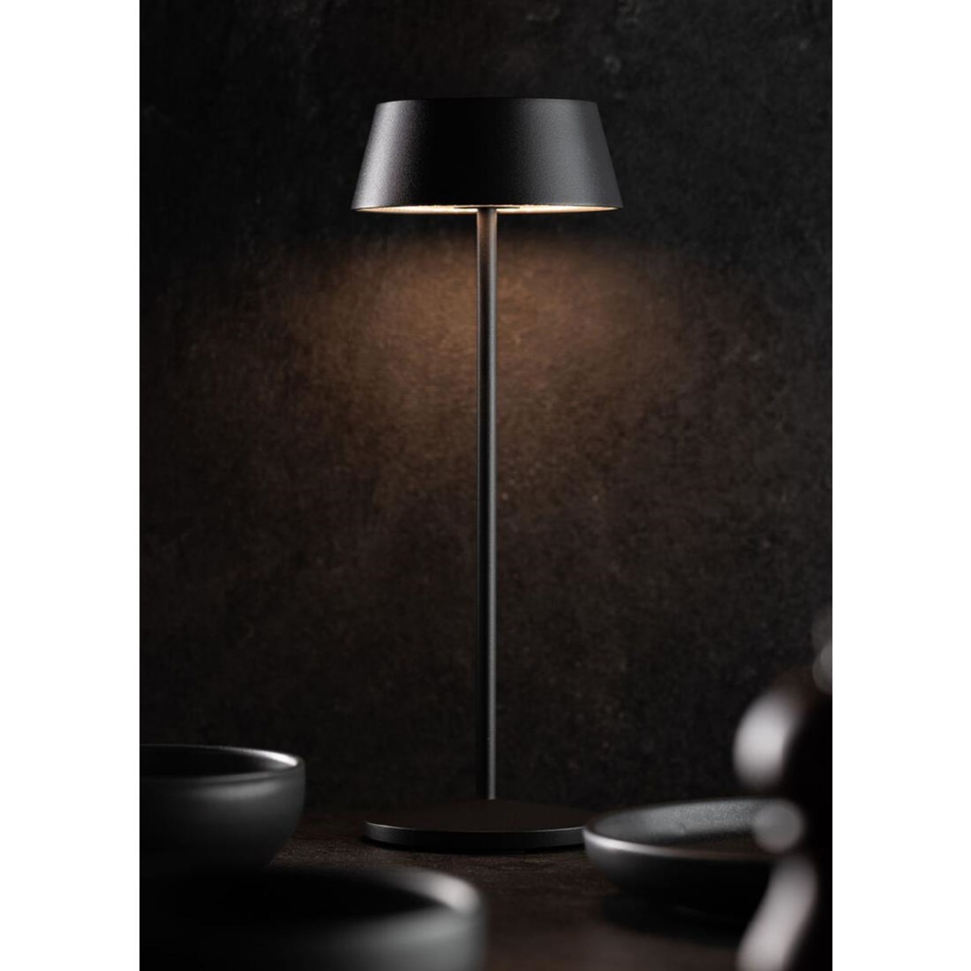 Picture of Utopia Martinique LED Cordless Table Lamp 300mm Black (6 Pack)