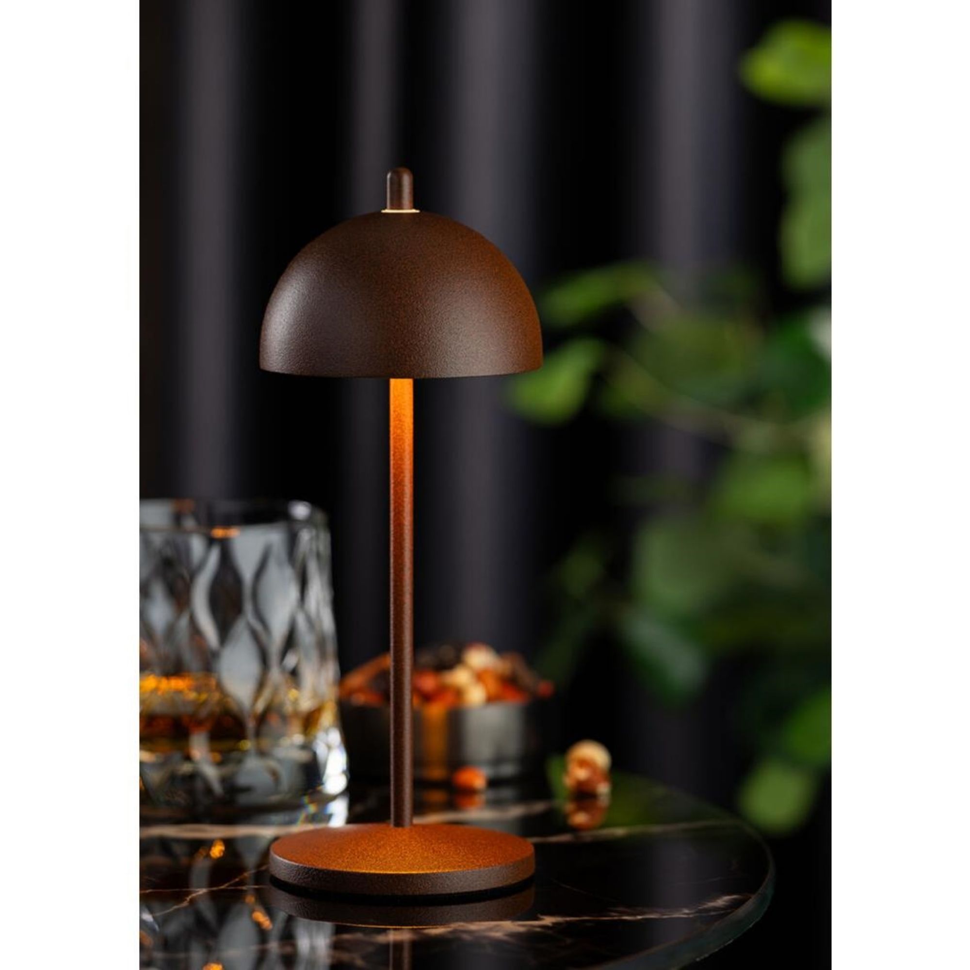 Picture of Utopia Antigua Micro LED Cordless Table Lamp 200mm Corten (6 Pack)