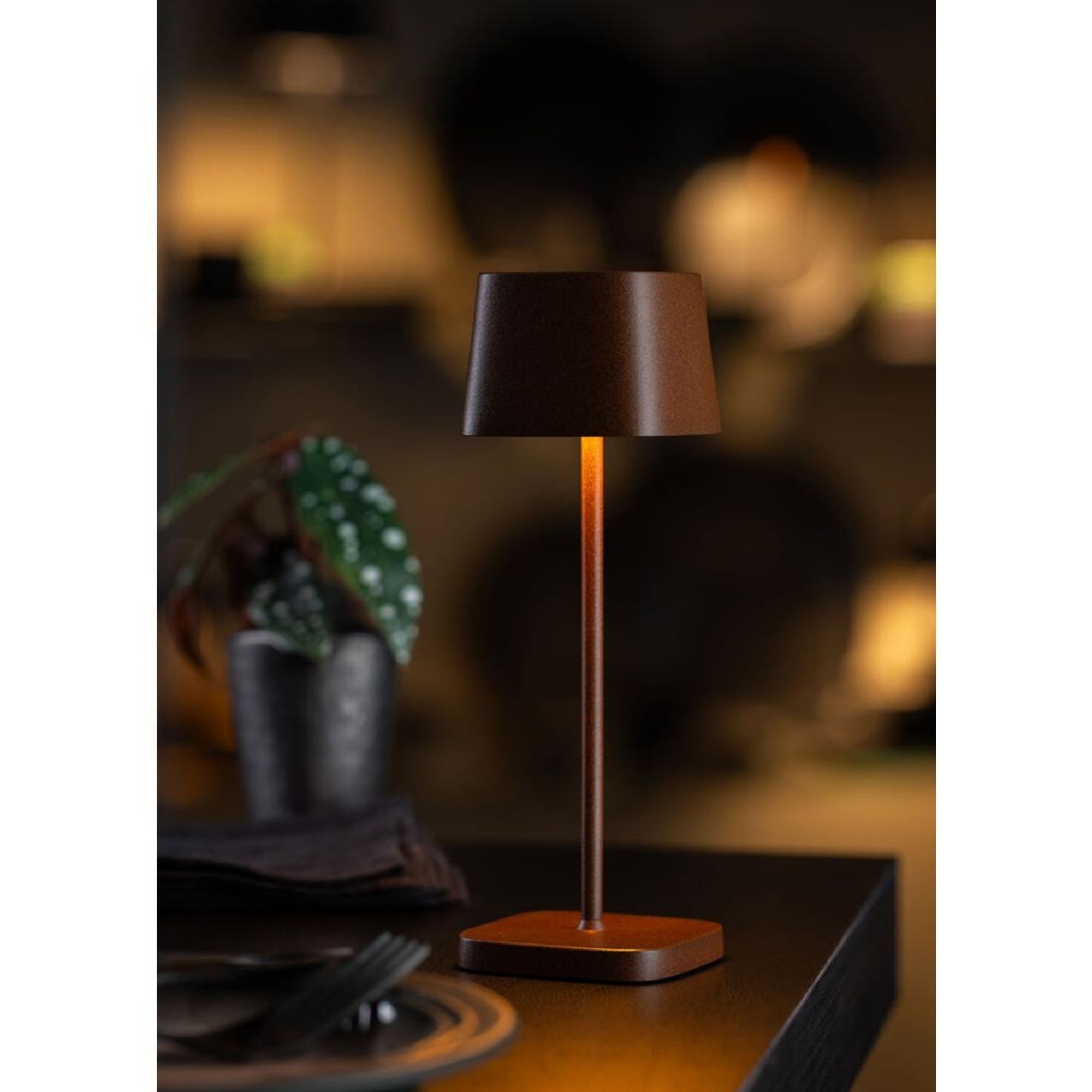Picture of Utopia Montego Micro LED Cordless Table Lamp 200mm Corten (6 Pack)