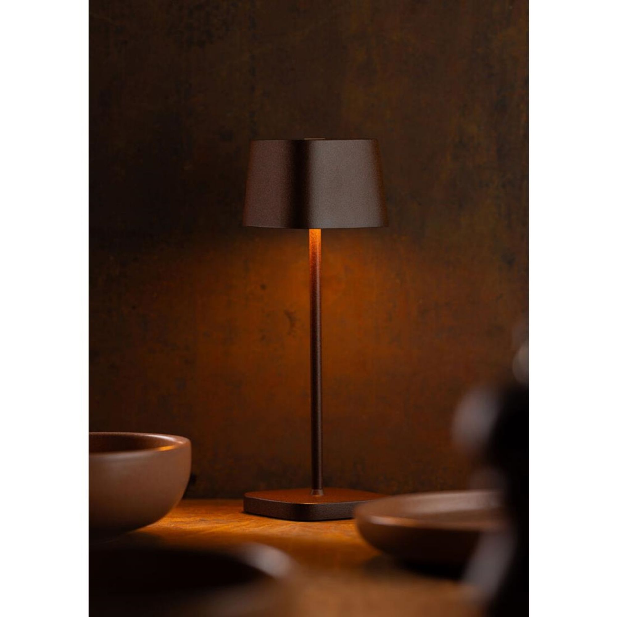 Picture of Utopia Montego LED Cordless Table Lamp 300mm Corten (6 Pack)
