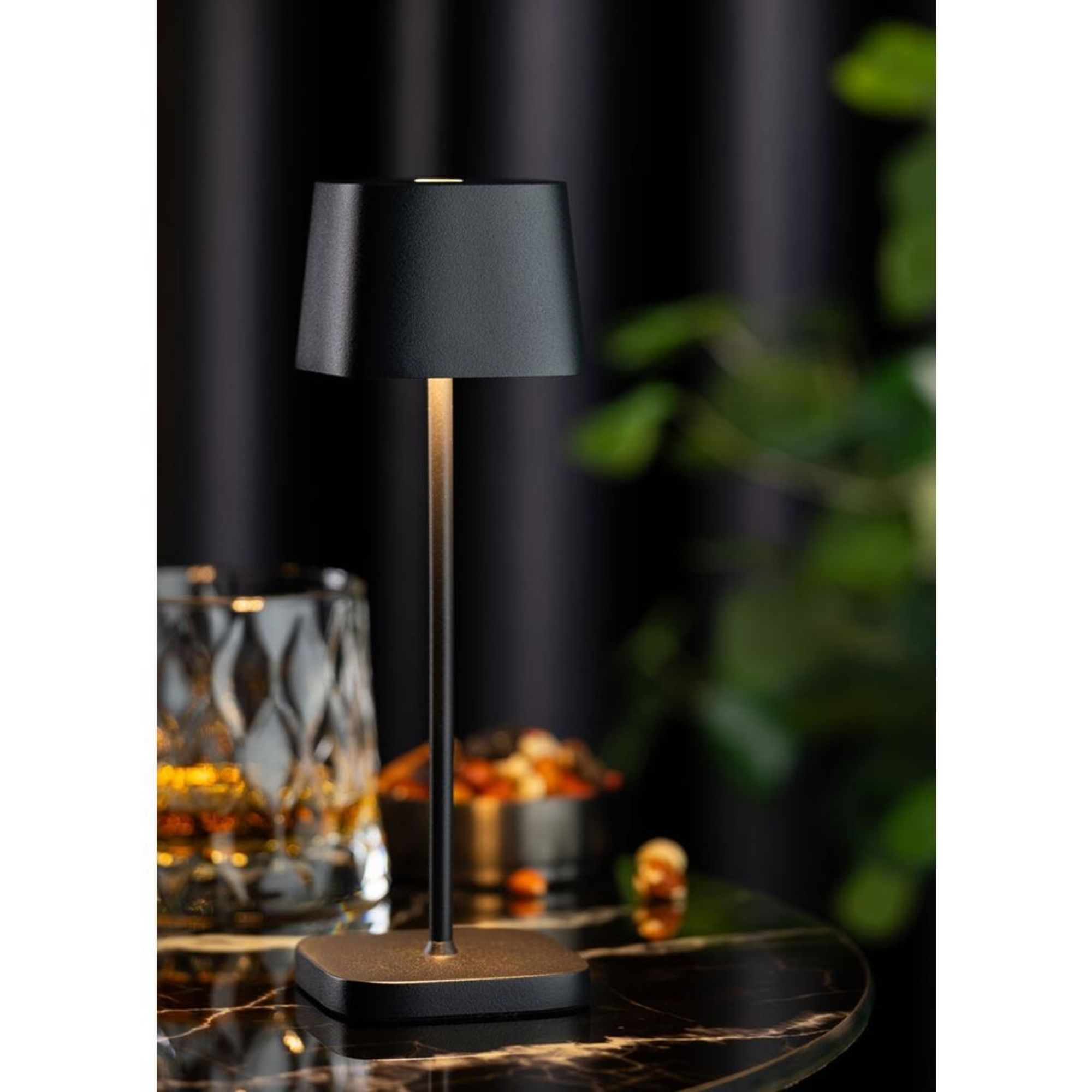 Picture of Utopia Montego Micro LED Cordless Table Lamp 200mm Black (6 Pack)