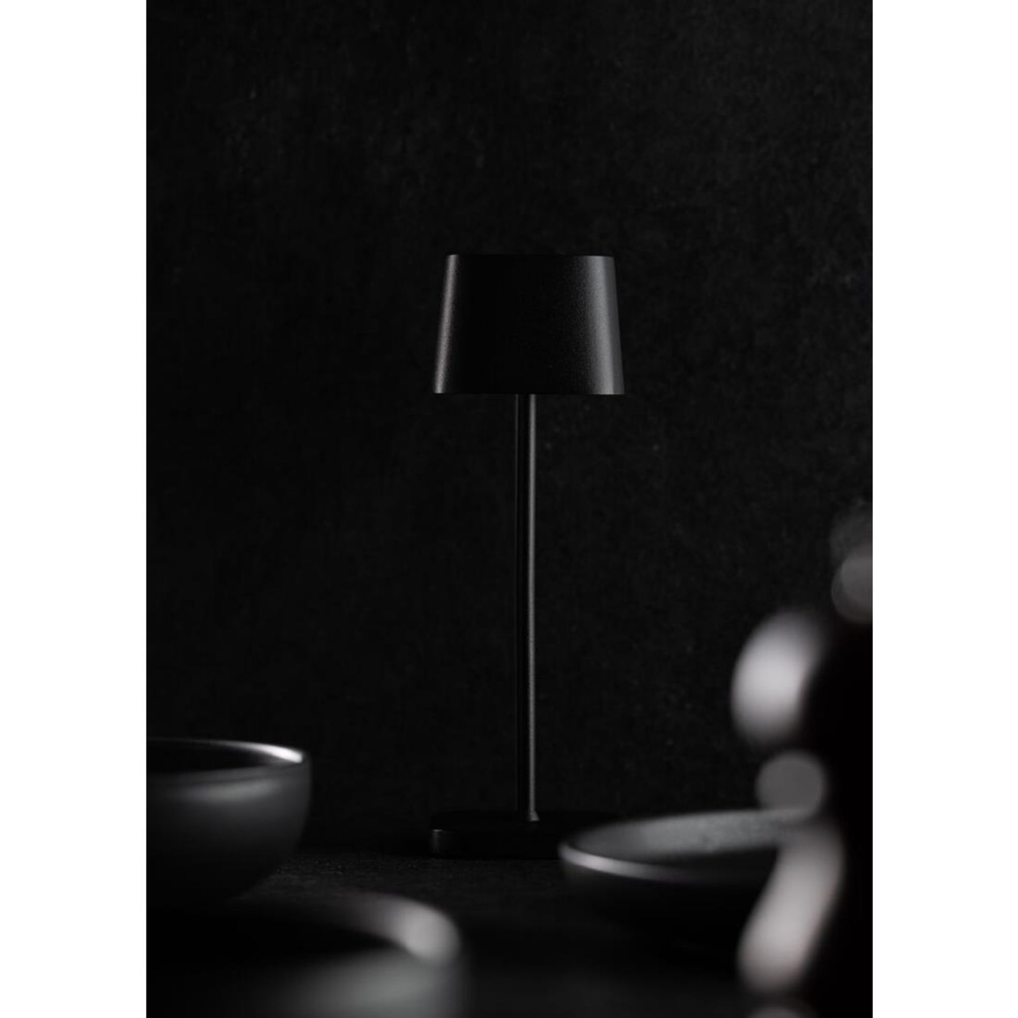 Picture of Utopia Montego Micro LED Cordless Table Lamp 200mm Black (6 Pack)