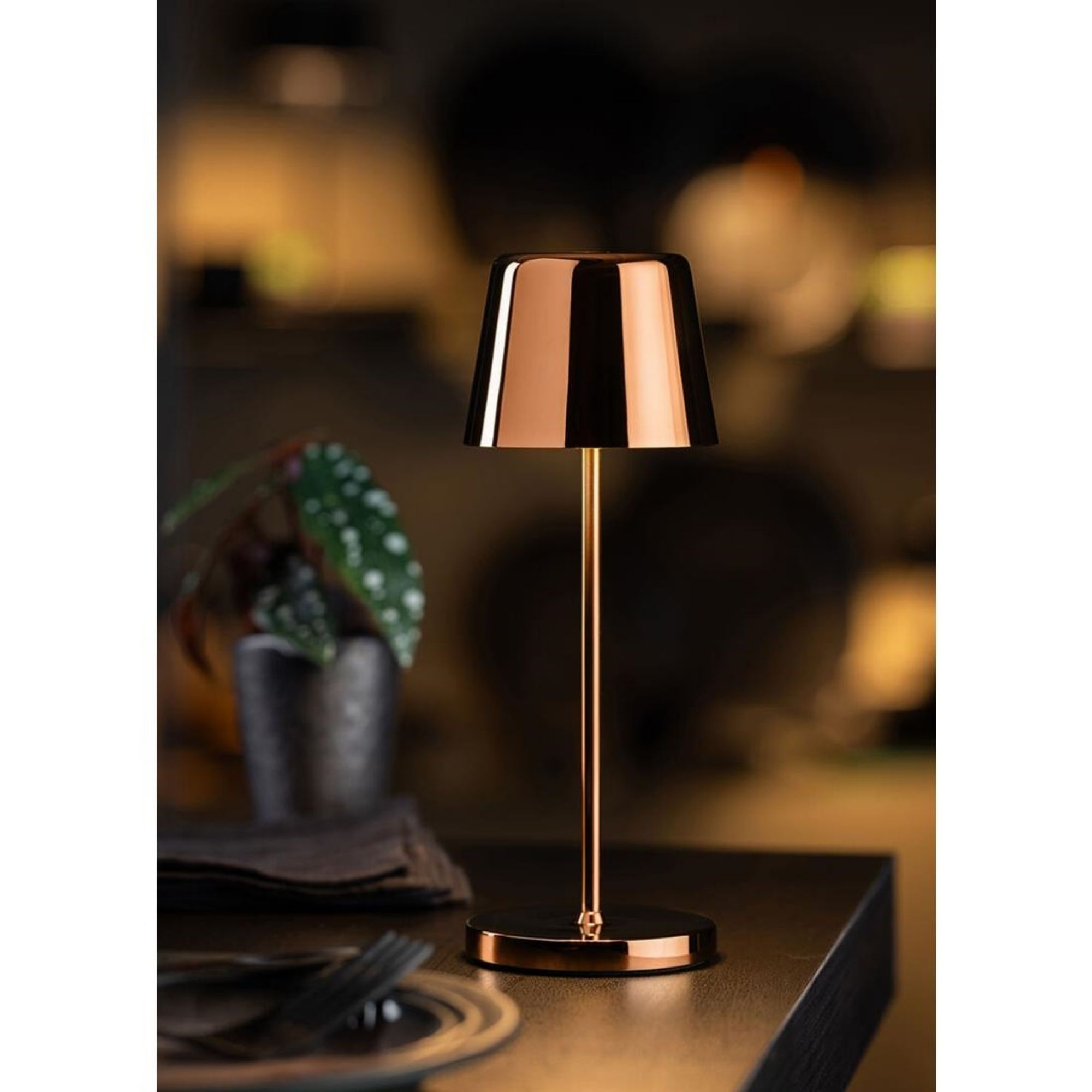 Picture of Utopia Bermuda Micro LED Cordless Table Lamp 210mm Copper (6 Pack)
