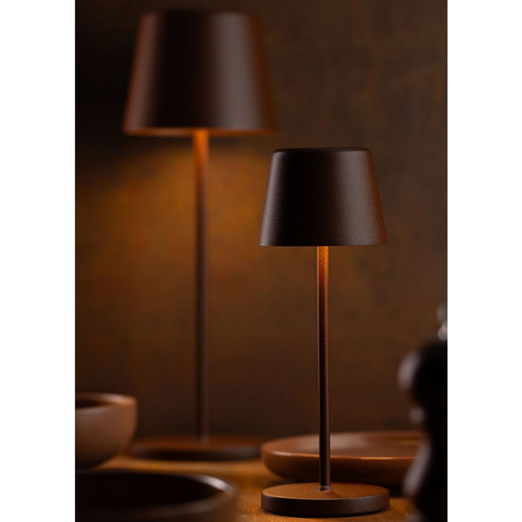 Picture of Utopia Bermuda Micro LED Cordless Table Lamp 210mm Corten (6 Pack)