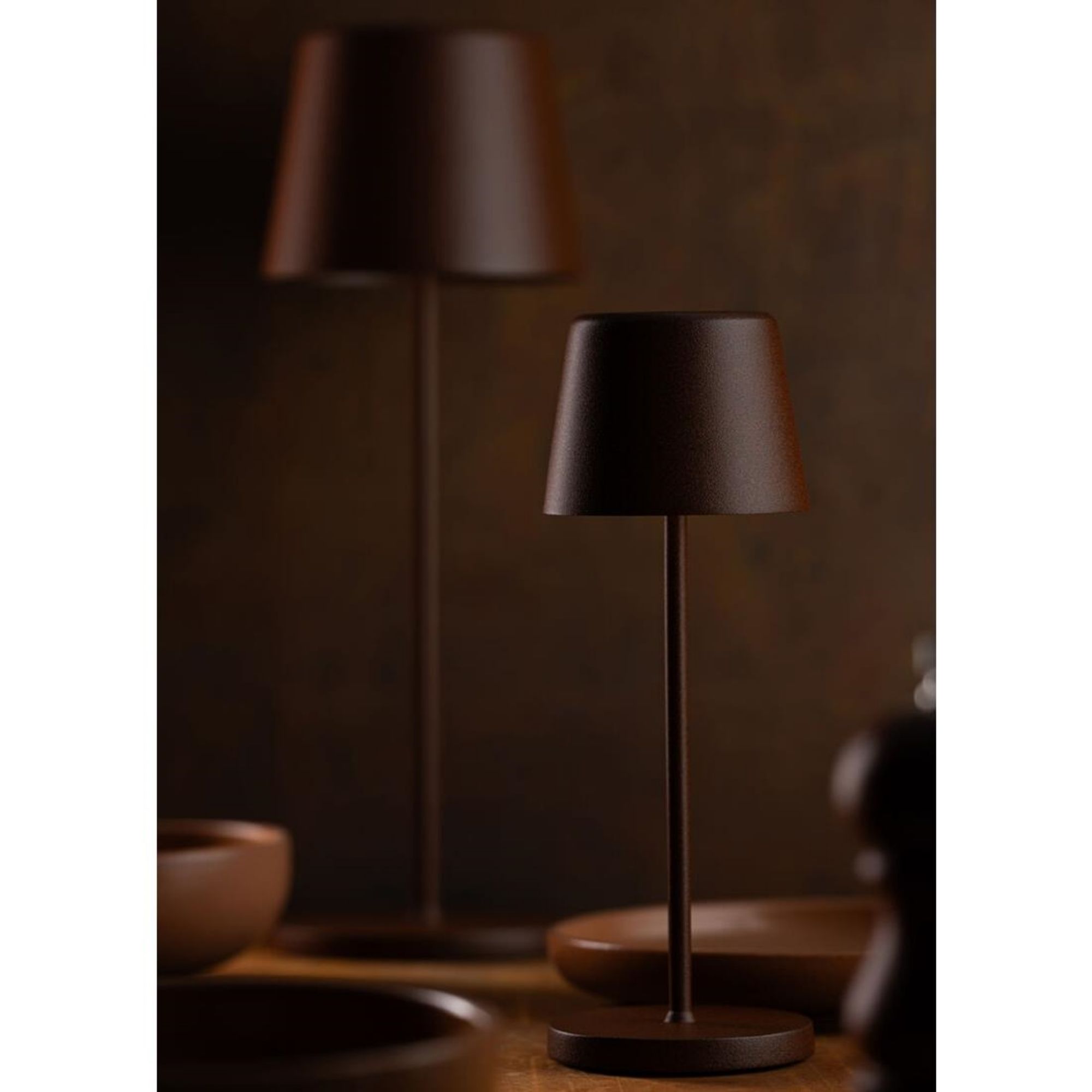 Picture of Utopia Bermuda Micro LED Cordless Table Lamp 210mm Corten (6 Pack)