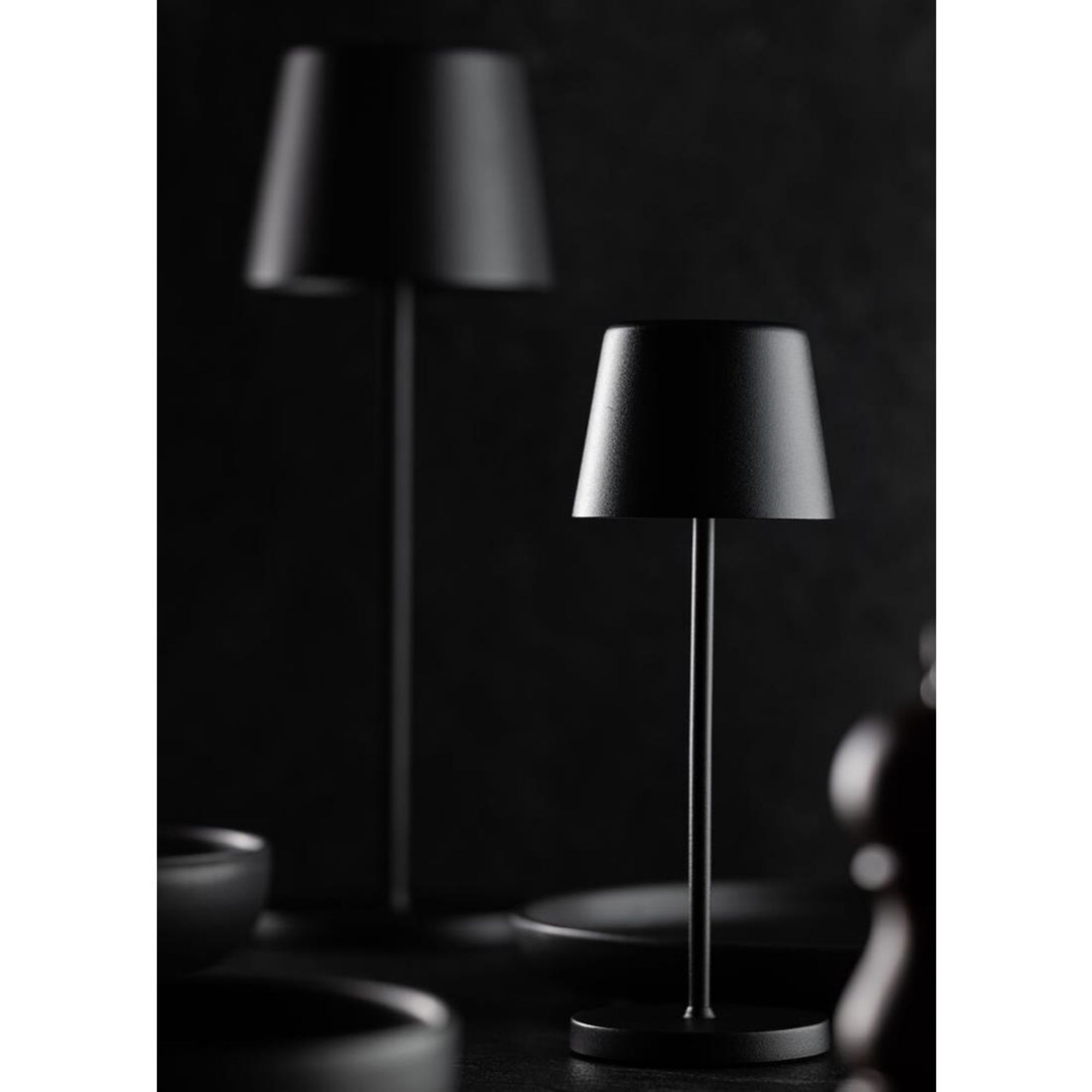 Picture of Utopia Bermuda Micro LED Cordless Table Lamp 210mm Black (6 Pack)