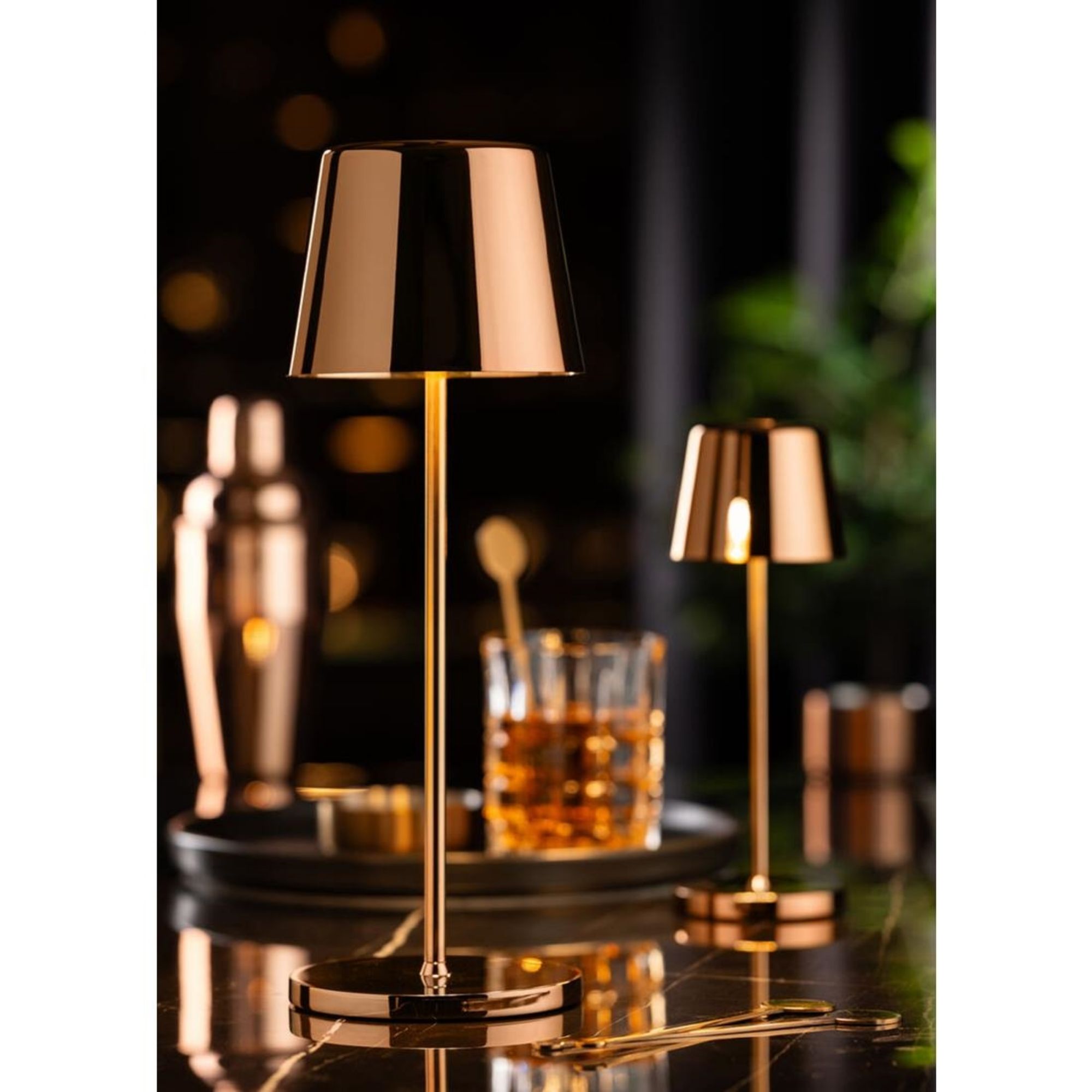 Picture of Utopia Bermuda LED Cordless Table Lamp 320mm Copper (6 Pack)