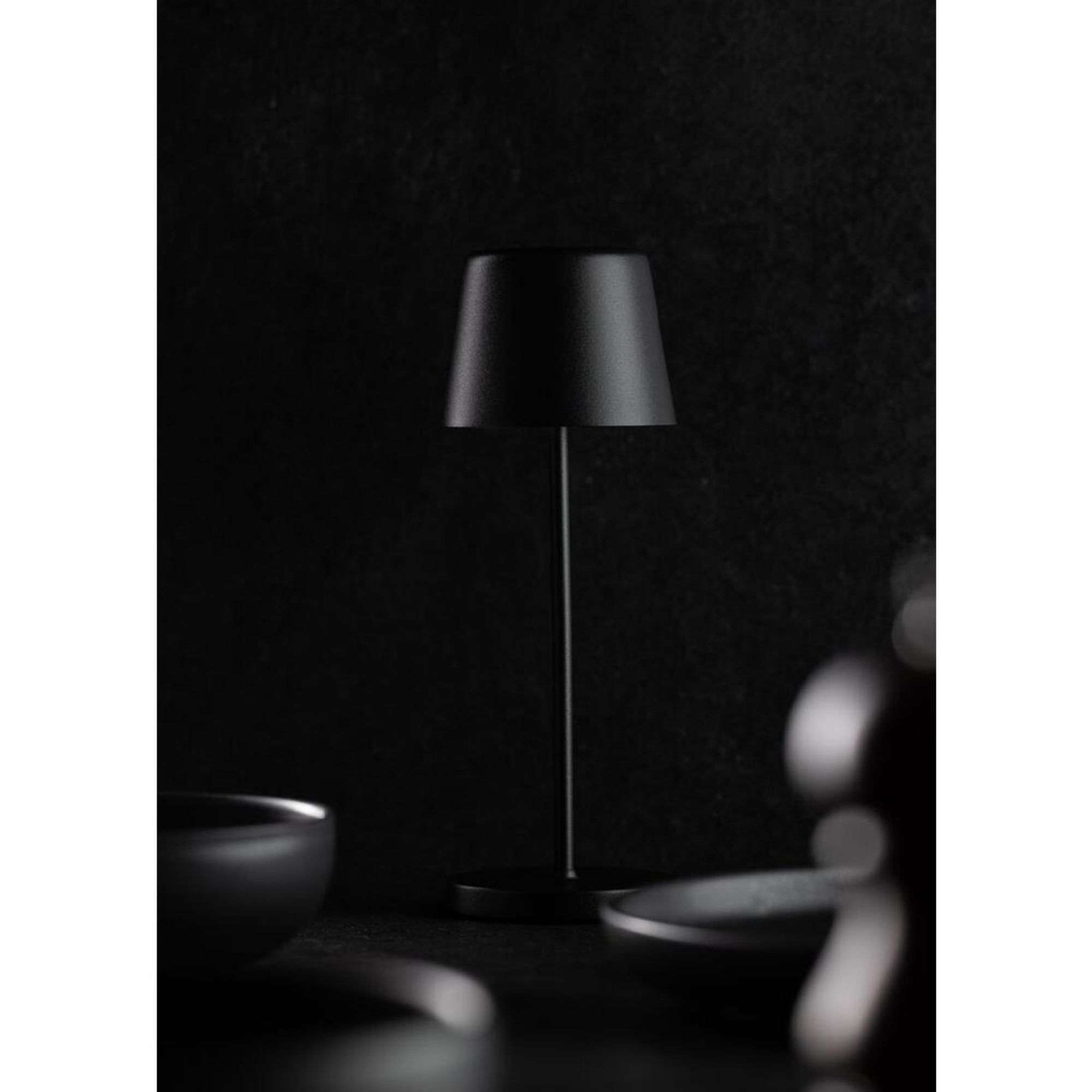 Picture of Utopia Bermuda Micro LED Cordless Table Lamp 210mm Black (6 Pack)