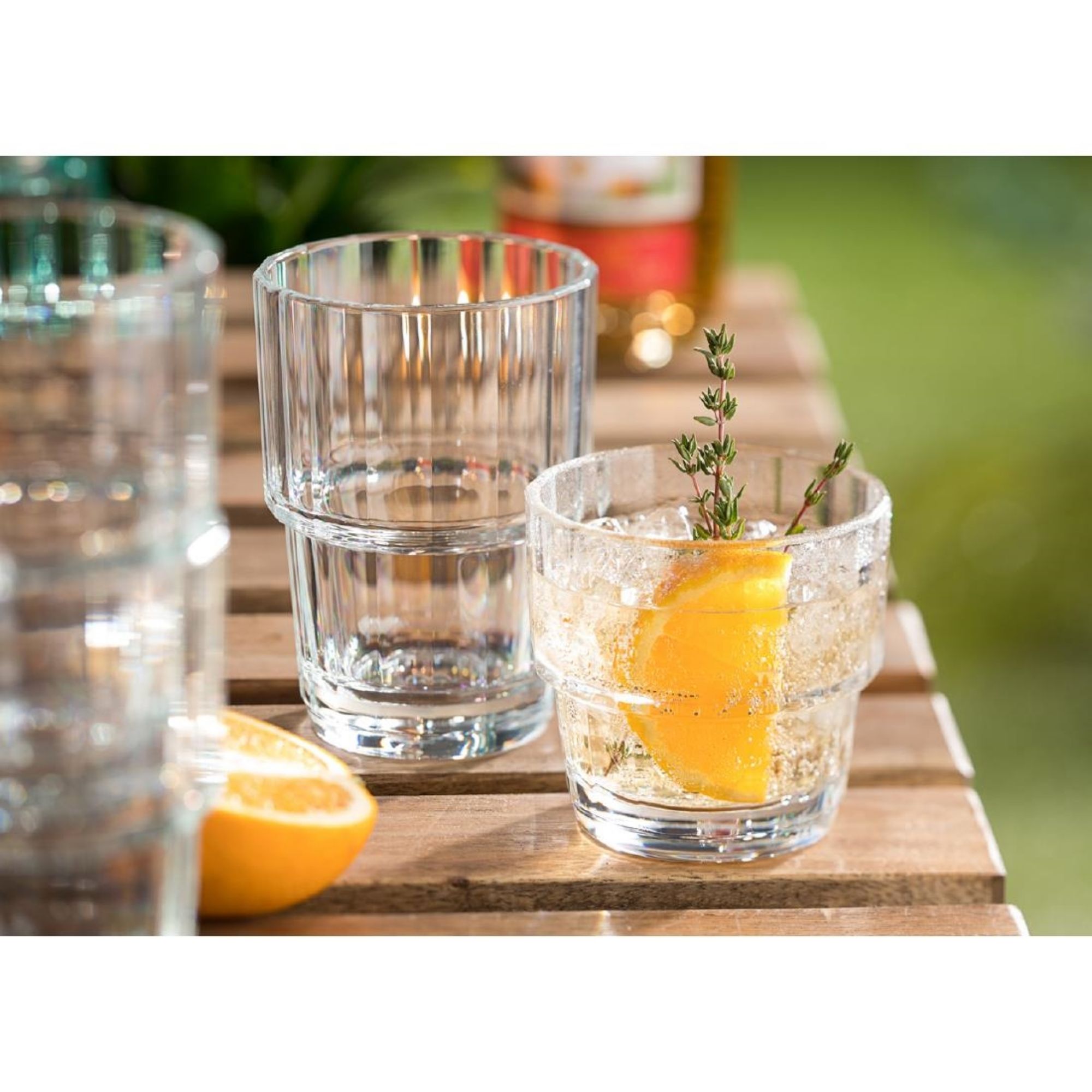 Picture of Utopia Lucent Nepal Stacking Tumblers 260ml (6 Pack)