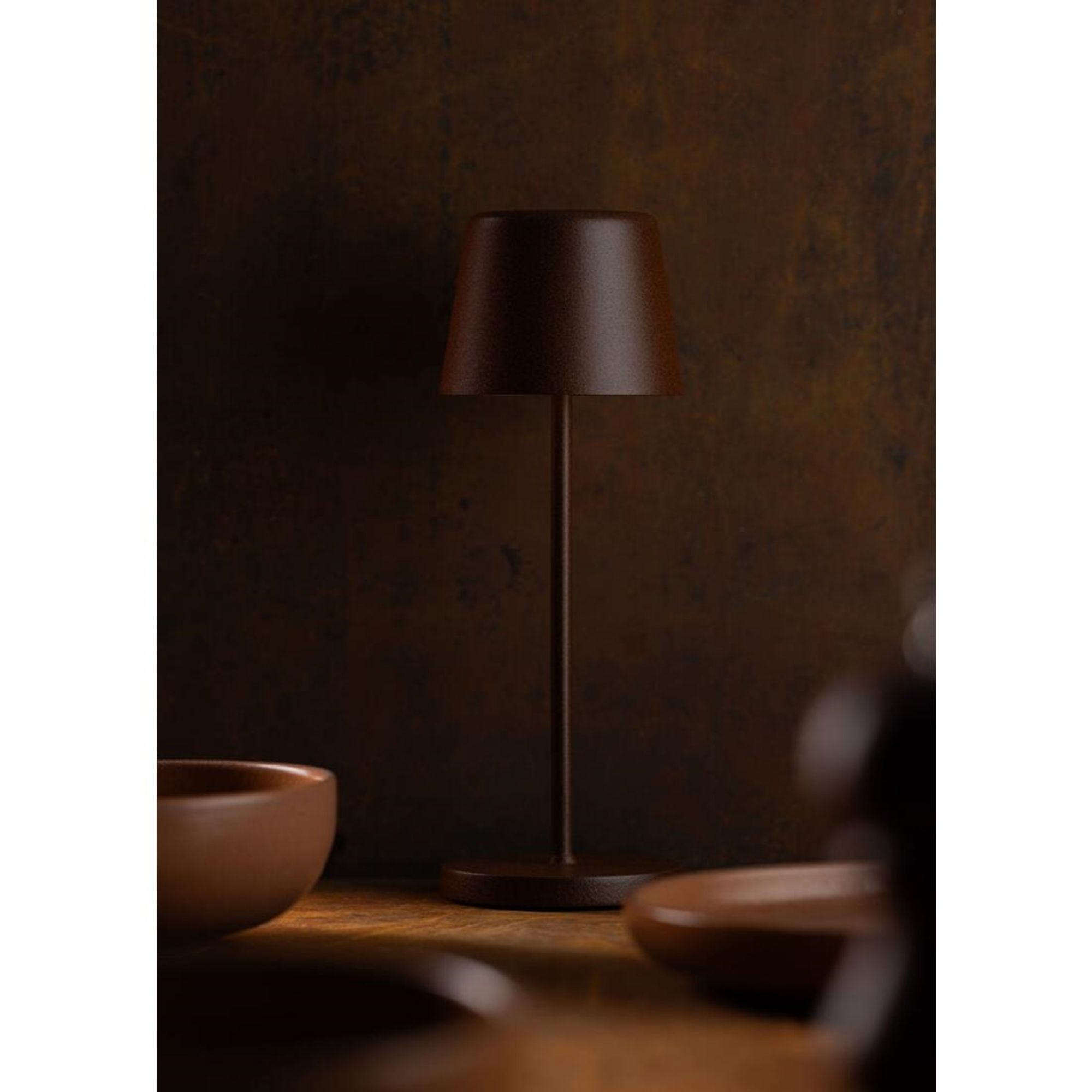 Picture of Utopia Bermuda LED Cordless Table Lamp 320mm Corten (6 Pack)