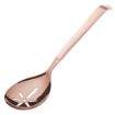 Picture of Amefa Buffet Slotted Serving Spoon Copper (6 Pack)