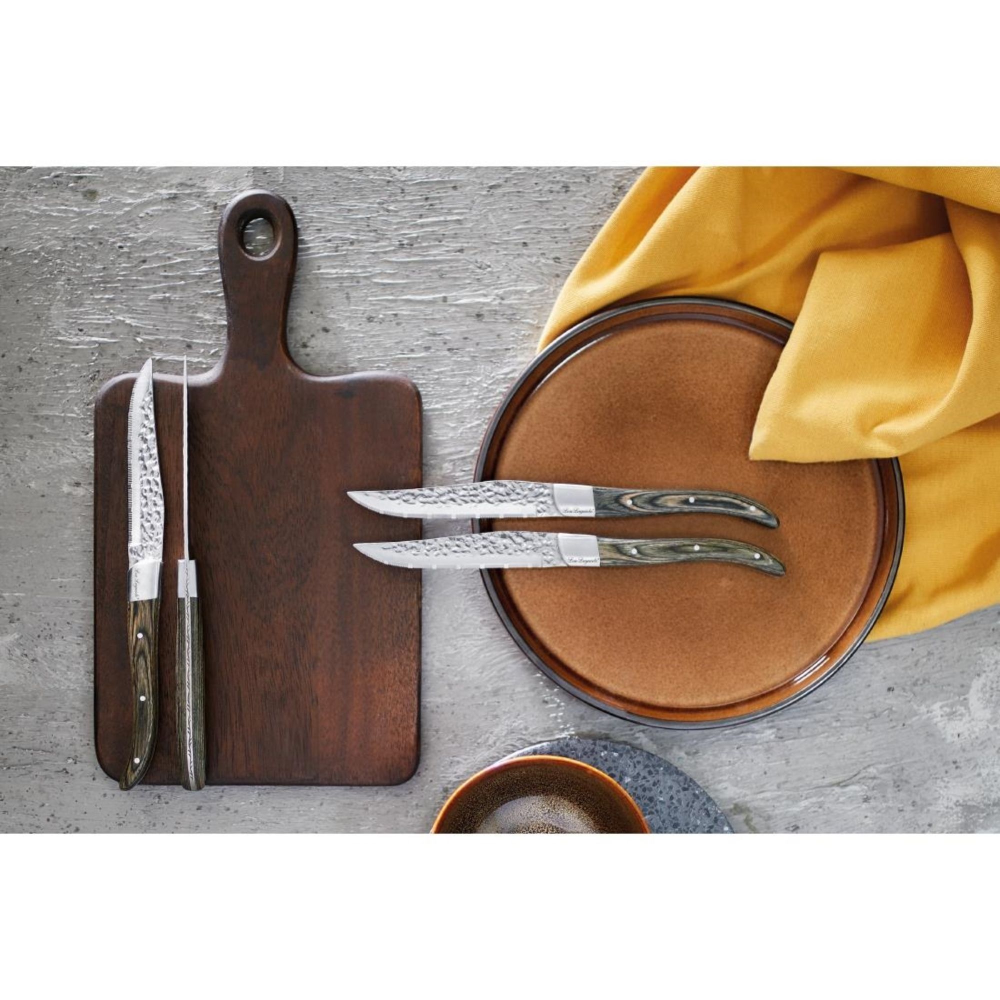 Picture of Amefa Lou Laguiole Steak Knife Volcano (6 Pack)