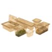 Picture of Cambro High Heat 1/9 Gastronorm Food Tray Lid