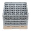 Picture of Cambro Camrack Beige 36 Compartments Max Glass Height 298mm