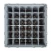 Picture of Cambro Camrack Beige 36 Compartments Max Glass Height 298mm