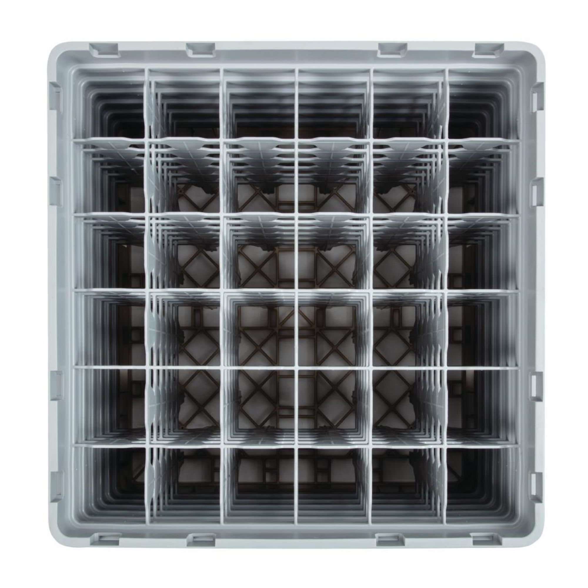 Picture of Cambro Camrack Beige 36 Compartments Max Glass Height 298mm