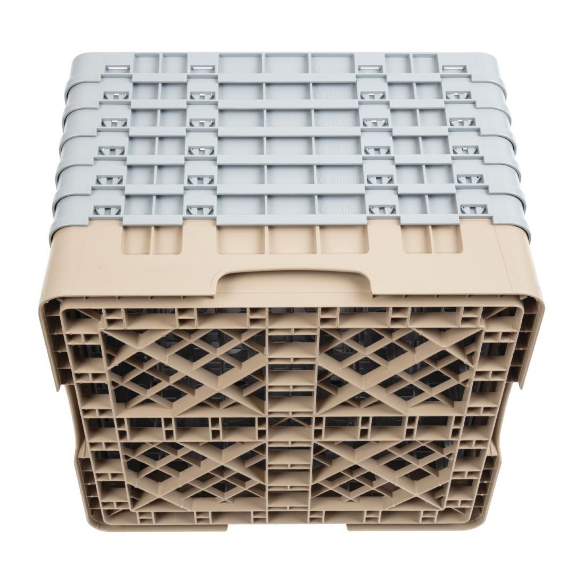 Picture of Cambro Camrack Beige 36 Compartments Max Glass Height 298mm