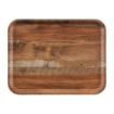 Picture of Cambro Madeira Laminate Canteen Tray Brown Oak 430mm