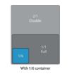 Picture of Cambro Polycarbonate 1/6 Gastronorm Tray 65mm