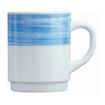 Picture of Arcoroc Brush Mugs Blue 250ml (36 Pack)