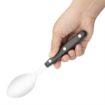 Picture of Olympia Taverna Dessert Spoons with Black Handles (12 Pack)