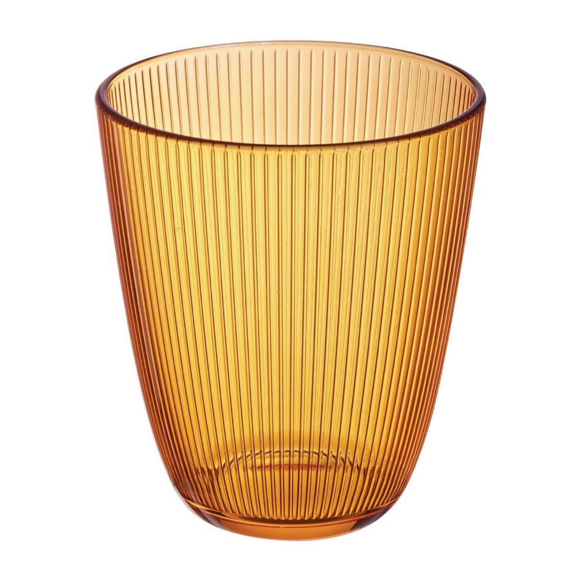 Picture of Luminarc Concepto Stripy Amber Tumblers 320ml (24 Pack)