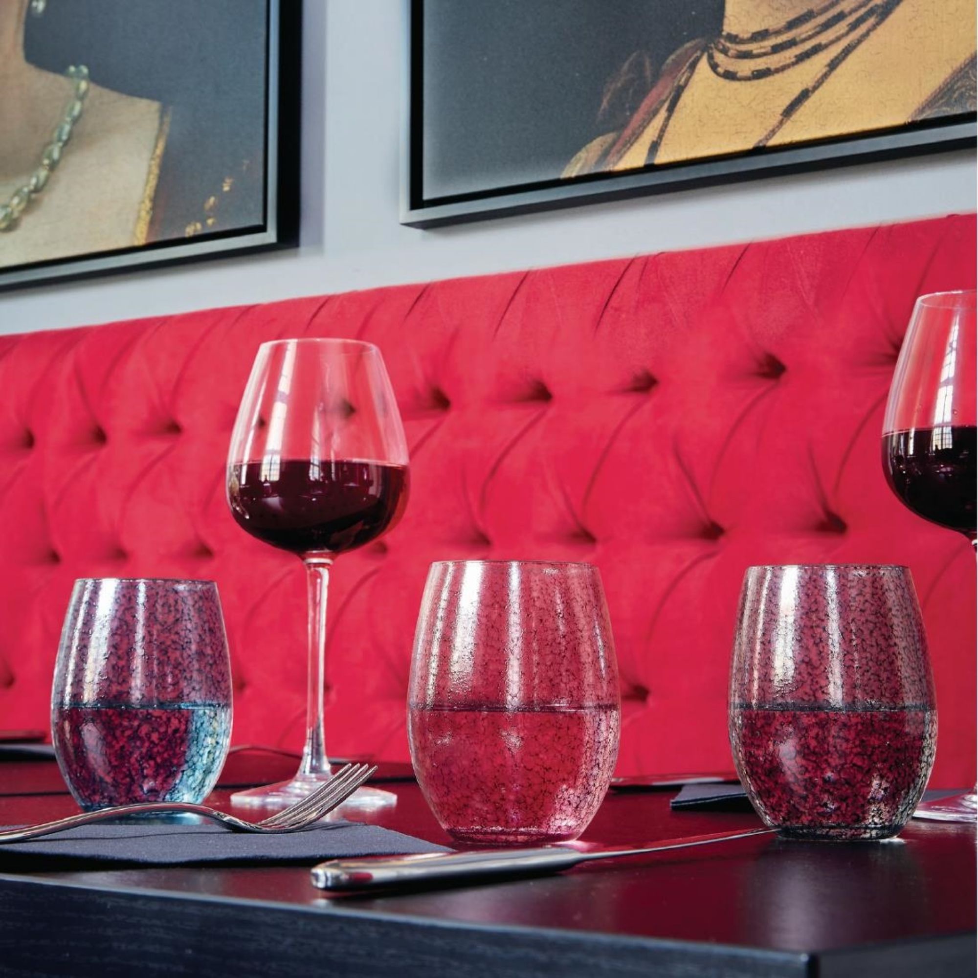 Picture of Chef & Sommelier Primary Red Handcraft Tumblers 360ml (24 Pack)