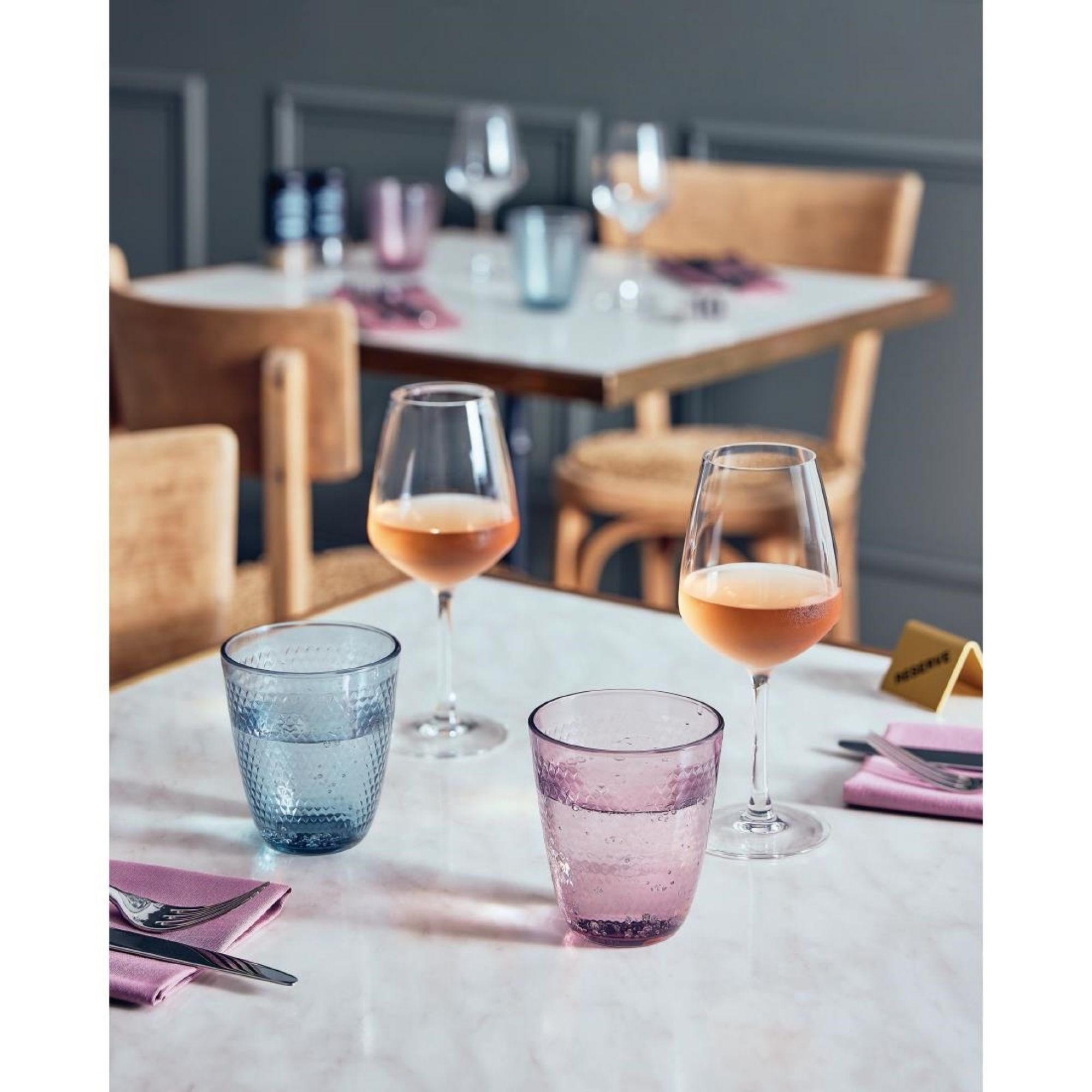 Picture of Arcoroc Pampille Tumblers Pink 310ml (24 Pack)