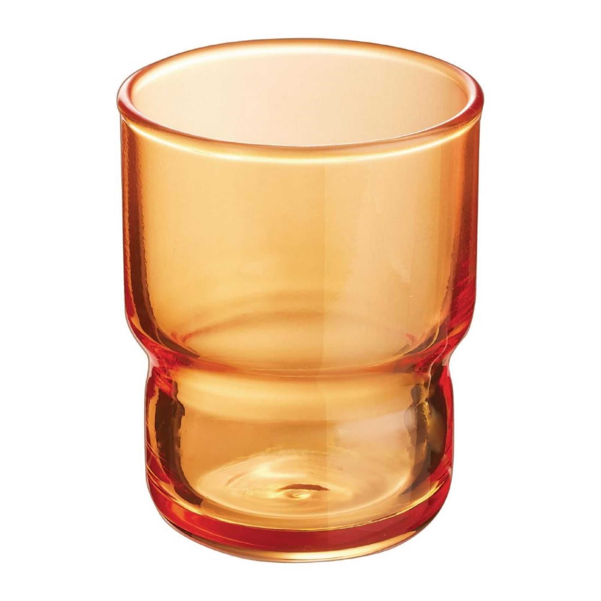 Picture of Arcoroc Log Brush Orange Tumblers 160ml (48 Pack)