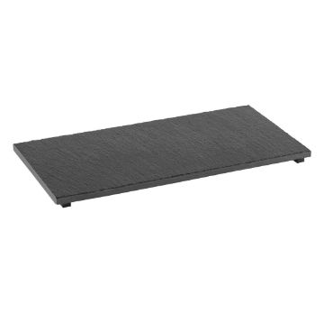 Picture of APS Natural Slate Tray GN 1/3 Black 325x176mm