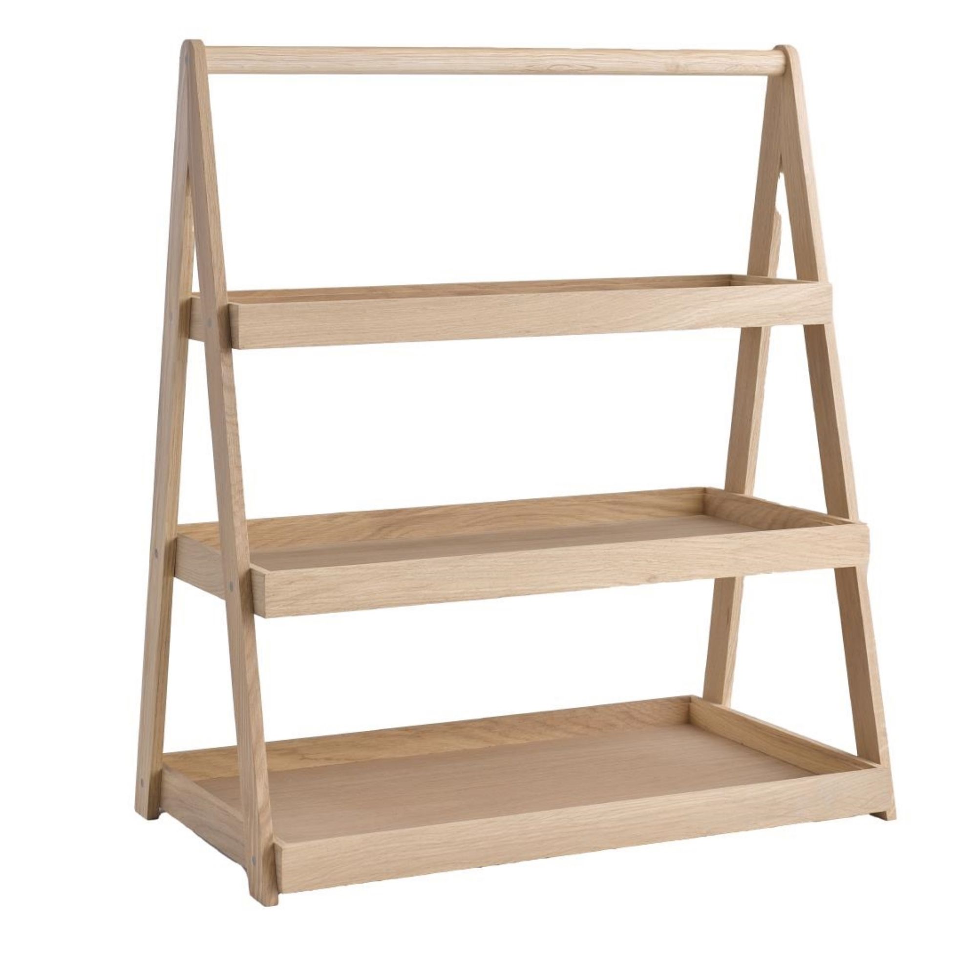 Picture of APS Valo Three-Tier Wooden Tray 555x325x640mm