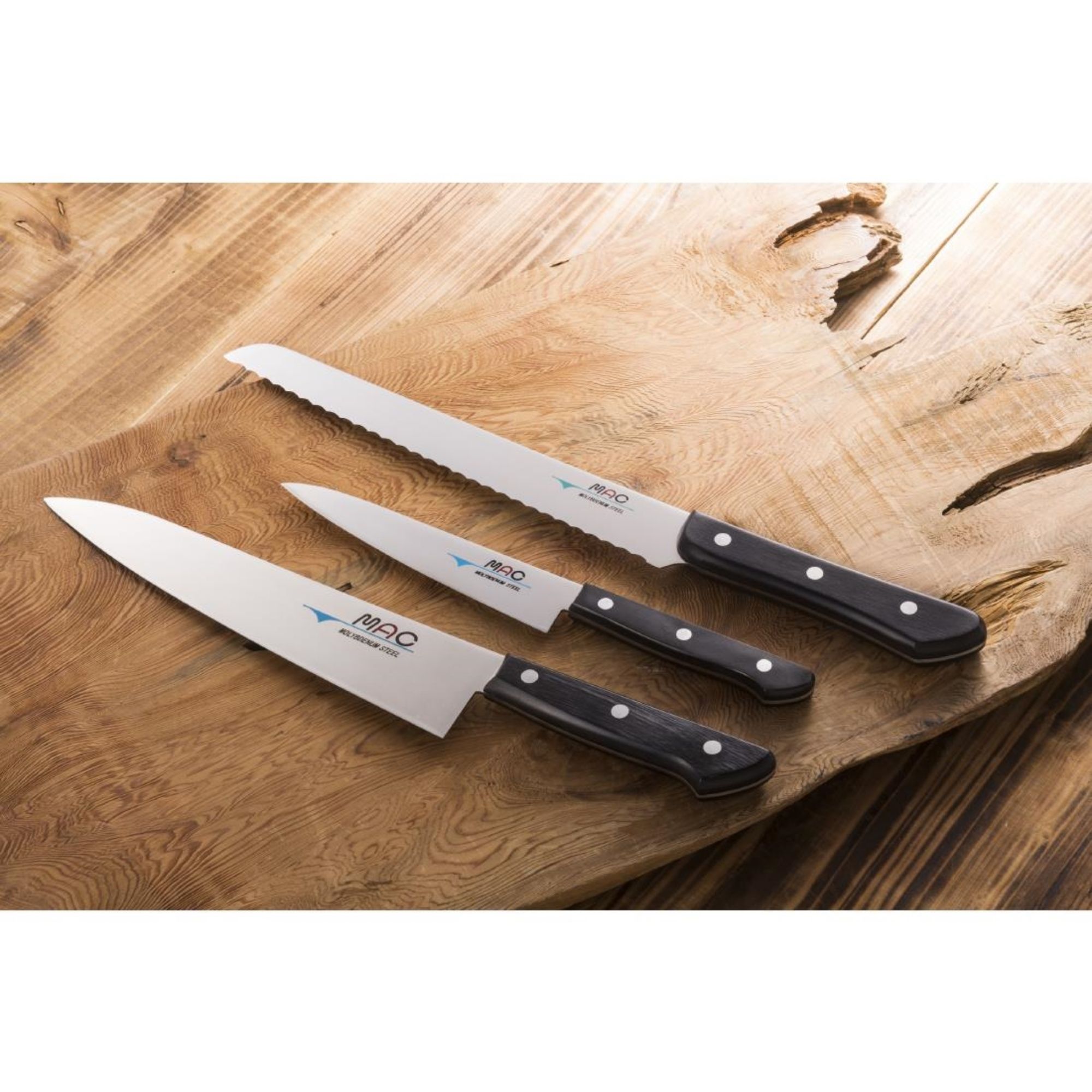 Picture of Mac Chef Series 3-Piece Knife Set CHEF-33