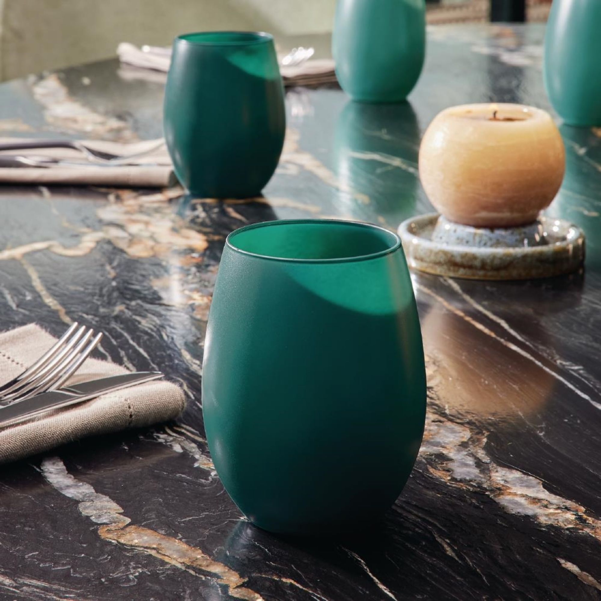 Picture of Chef & Sommelier Primary Emerald Tumblers 360ml (24 Pack)