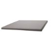 Picture of Werzalit Pre-drilled Square Table Top Dark Grey 700mm