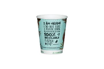 Picture of 8oz Dw Compostable Waterbased Cups (500)