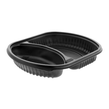 Picture of 375cc Oval Hinged Salad Container (400)