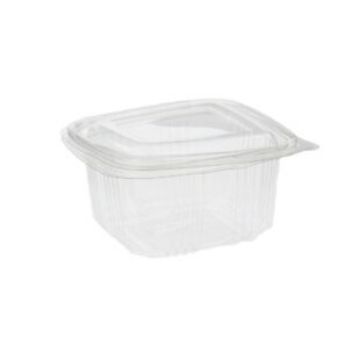 Picture of 375cc Square Hinged Salad Container (300)