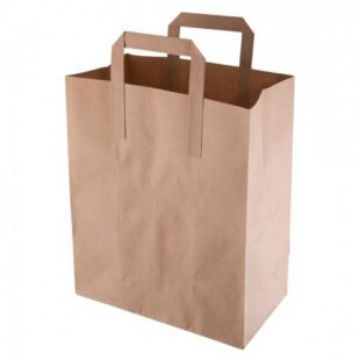 Picture of Small Brown Takeaway Carrier 7 X 10.5 X 9 ( 250 )
