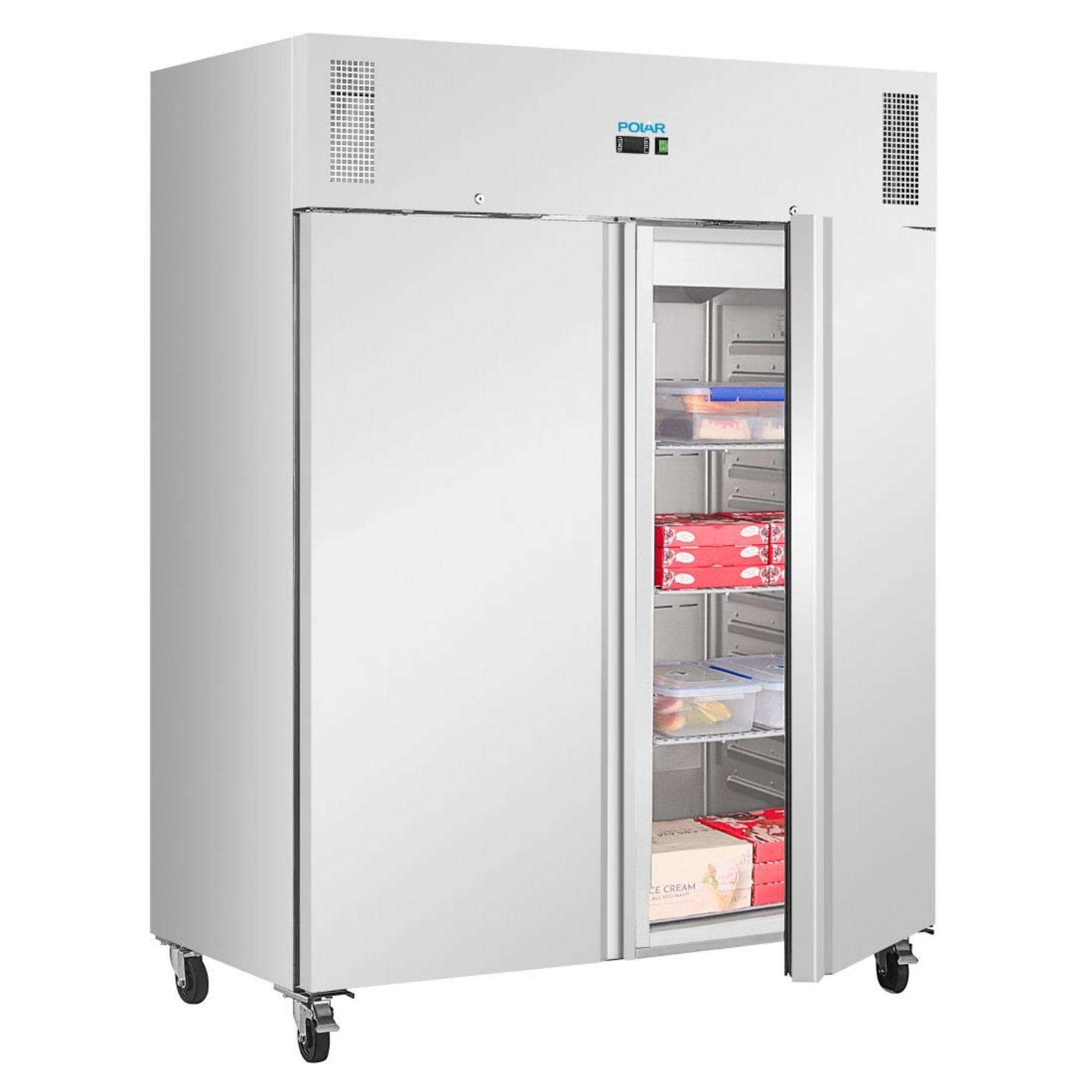 Picture of Polar U-Series Upright Double Door Fridge OR Freezer 1300Ltr
