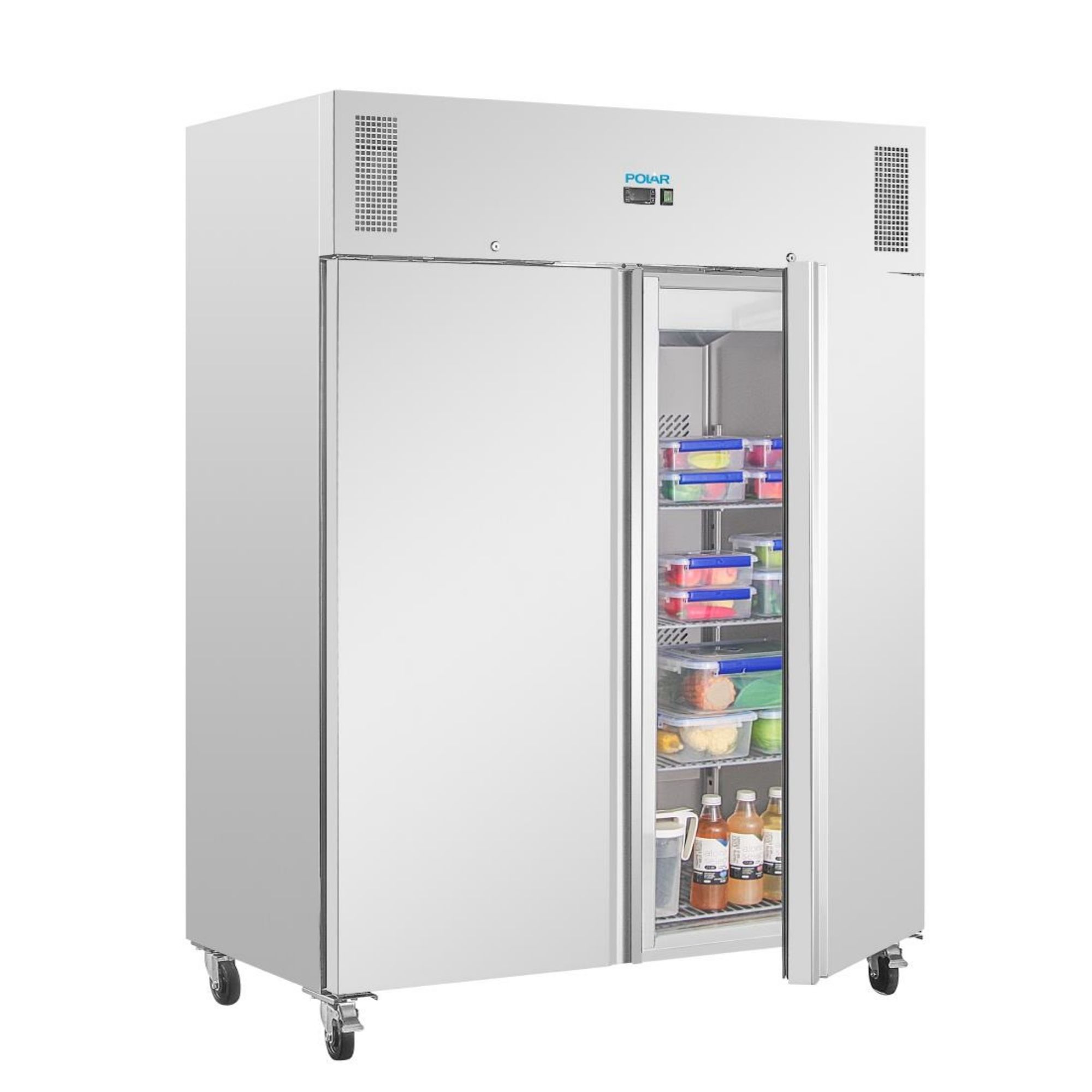 Picture of Polar U-Series Double Door Upright Fridge 1300Ltr