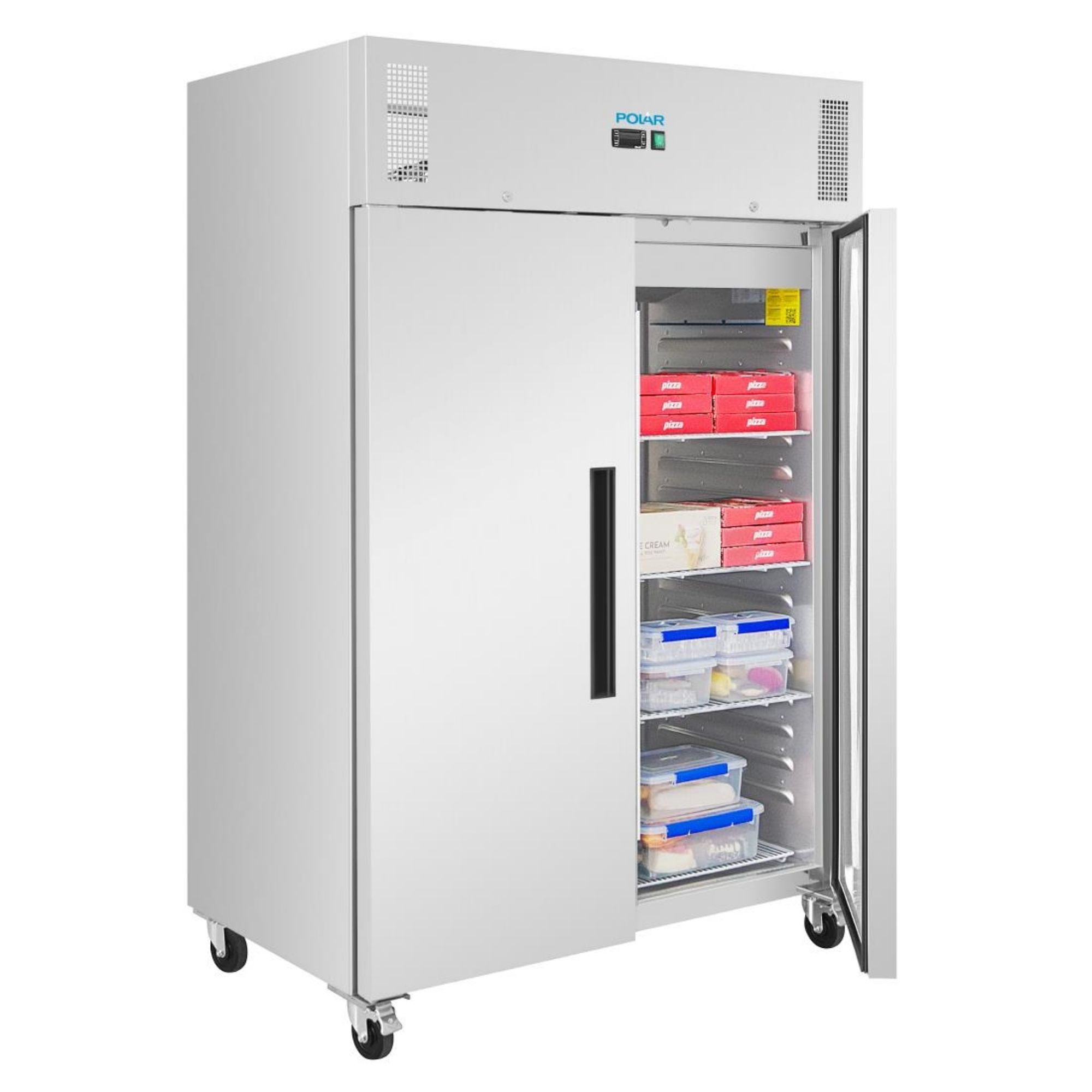Picture of Polar G-Series Forced Air Double Door Upright Freezer 1200Ltr