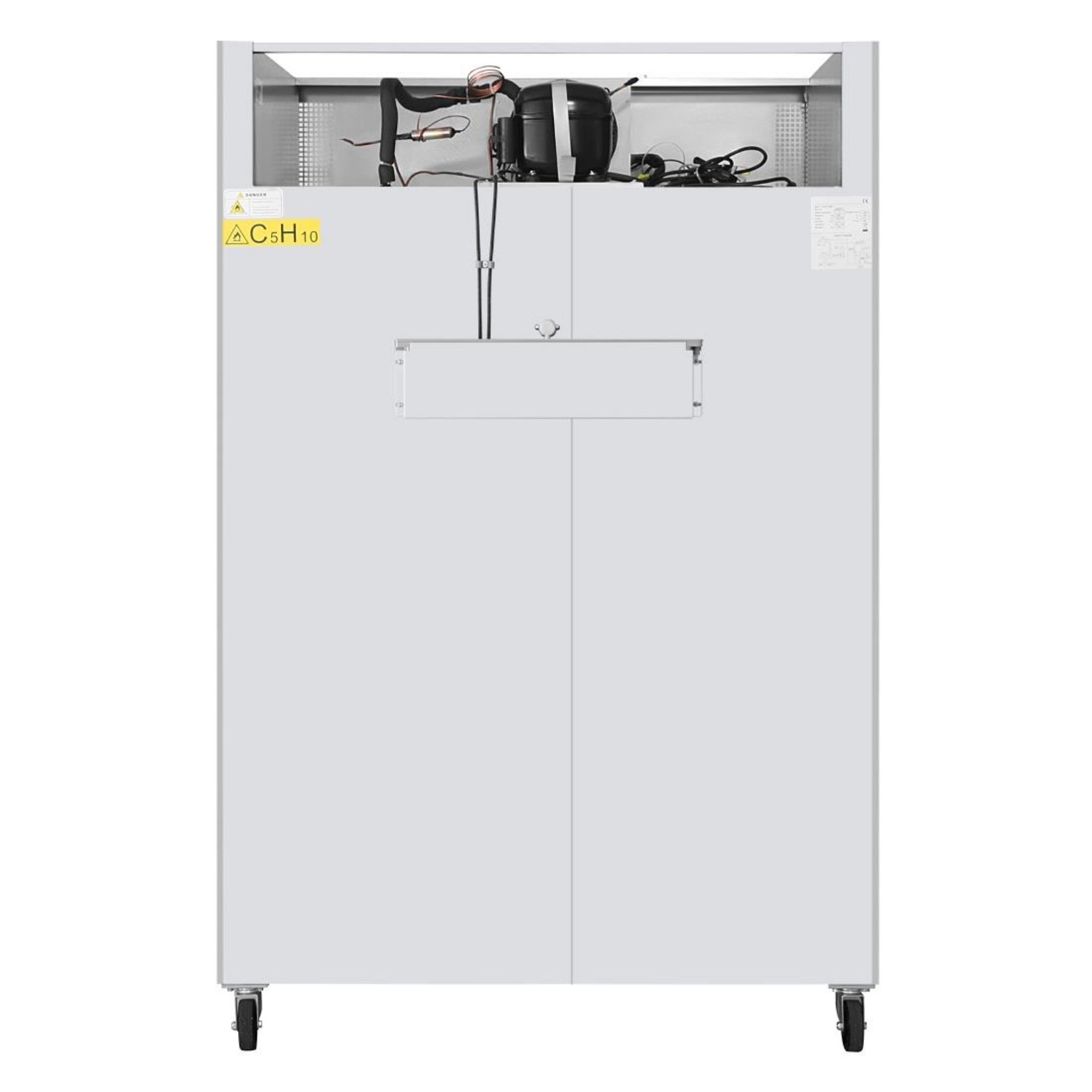 Picture of Polar G-Series Forced Air Double Door Upright Freezer 1200Ltr