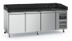 Picture of PIZZA COUNTER 3 DOORS GRANITE  WITH WHEELS